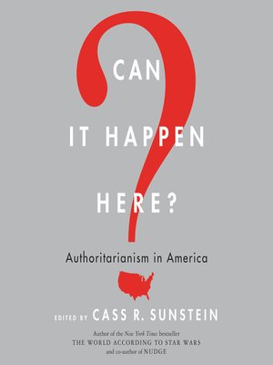 cover image of Can It Happen Here?